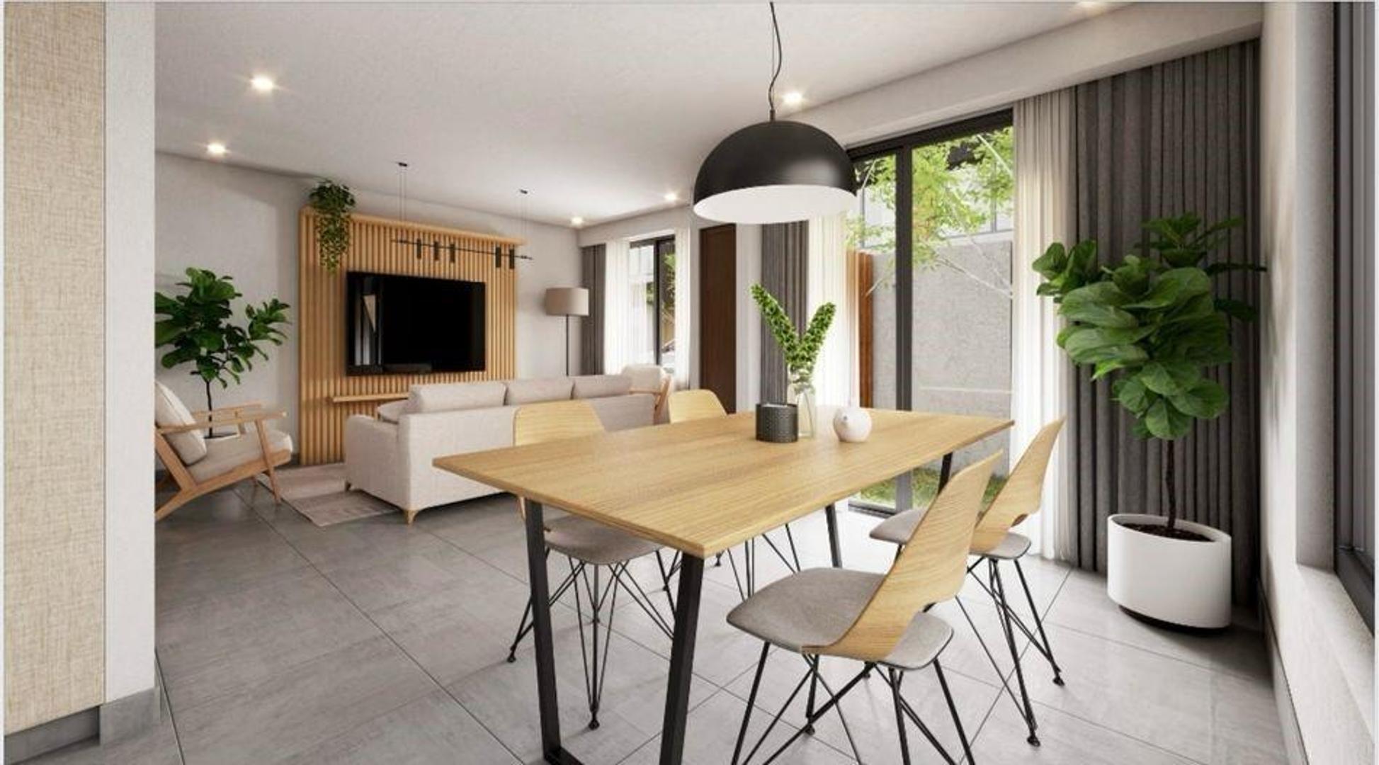 Casa 3 ambientes con 1 baño