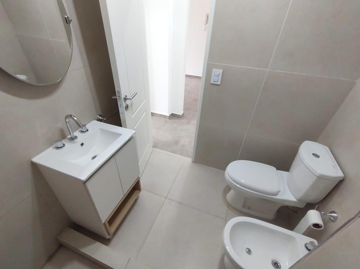 Departamento 2 ambientes con 1 baño