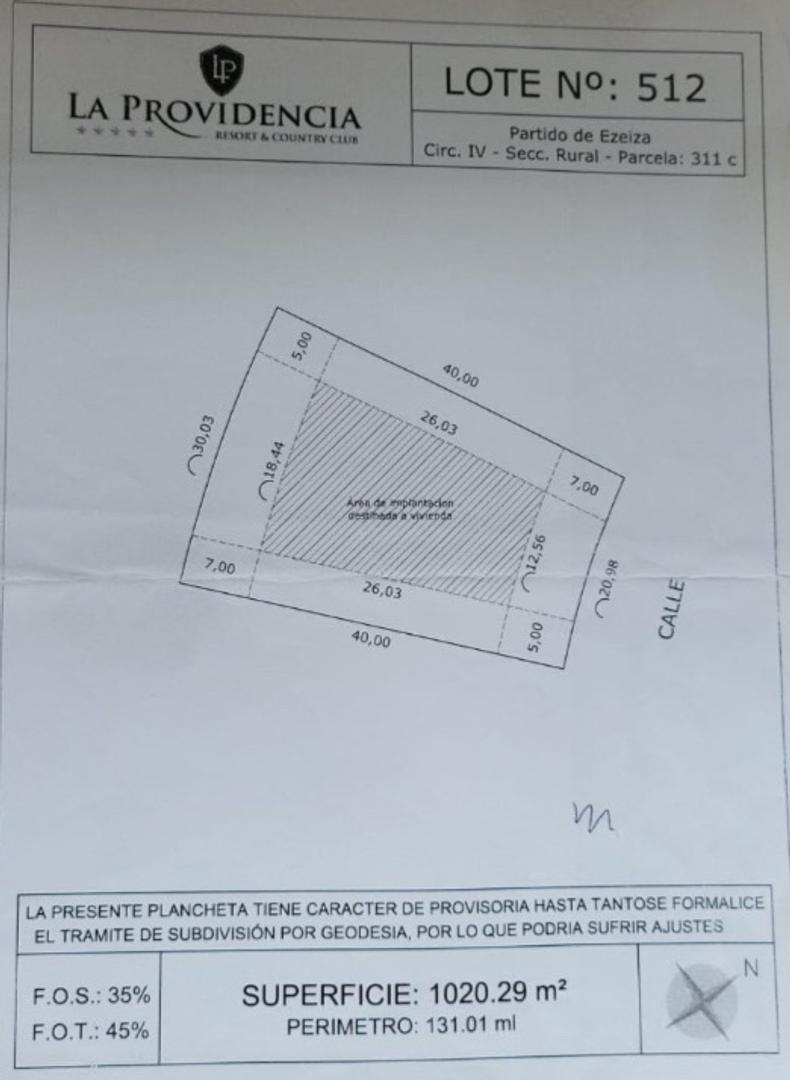 Terreno en Venta, FOT 45