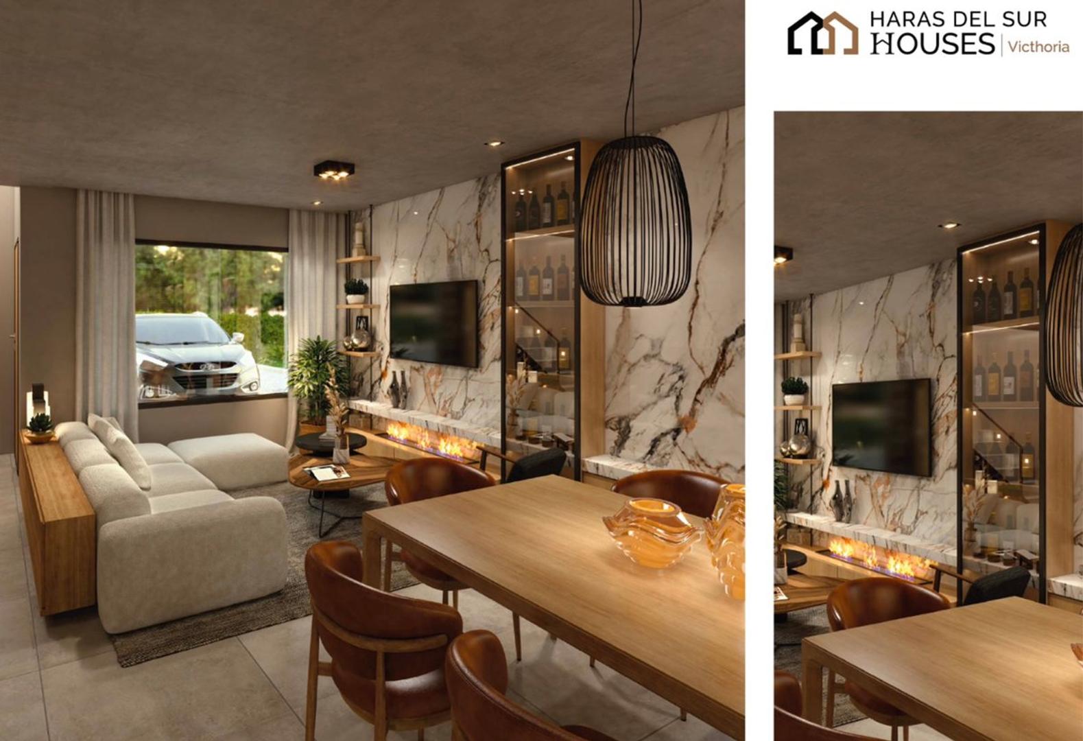 Casa 3 ambientes con 2 baños