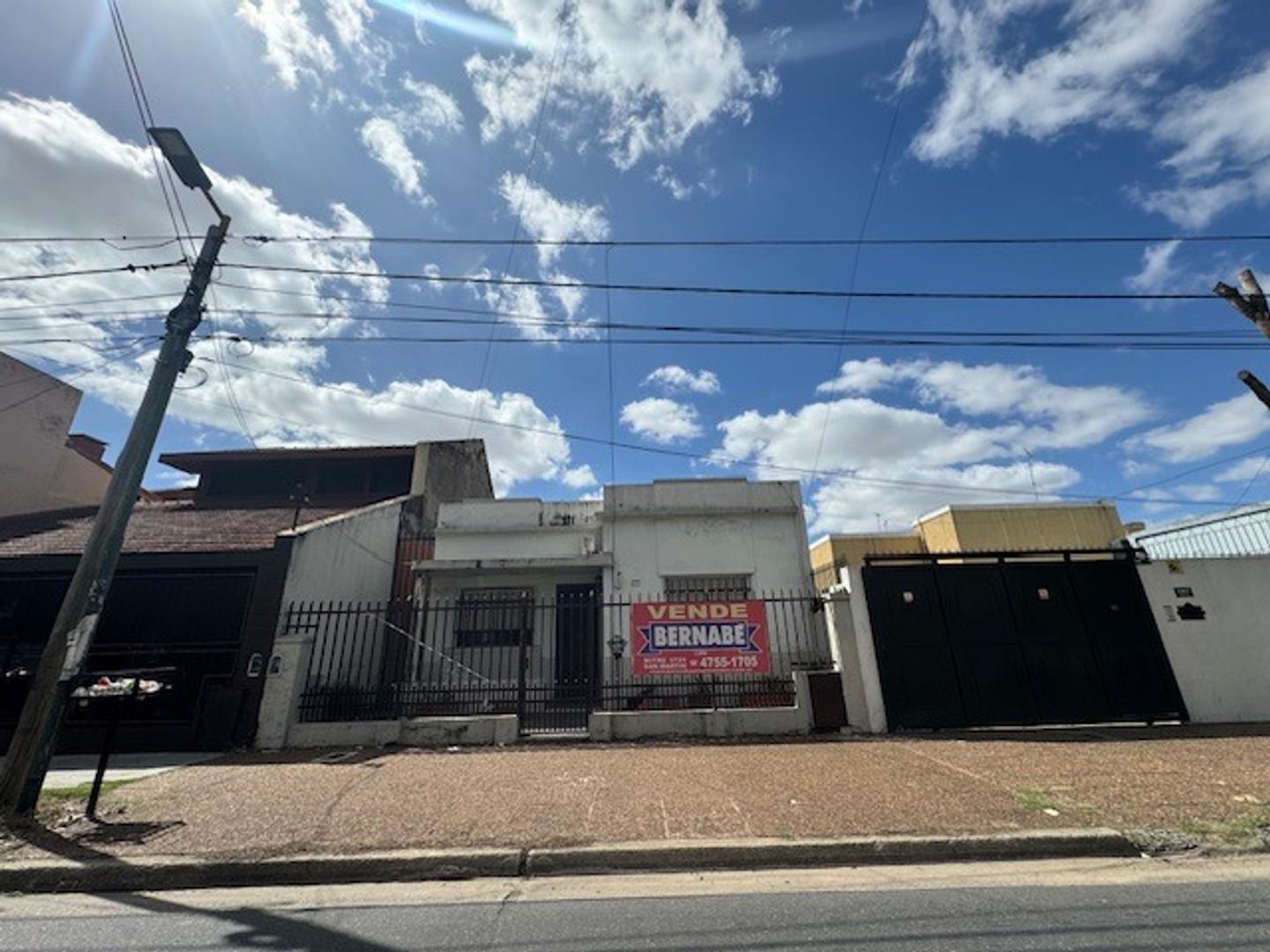 VENTA CASA LOTE PROPIO SAN MARTIN CENTRO APTO CREDITO