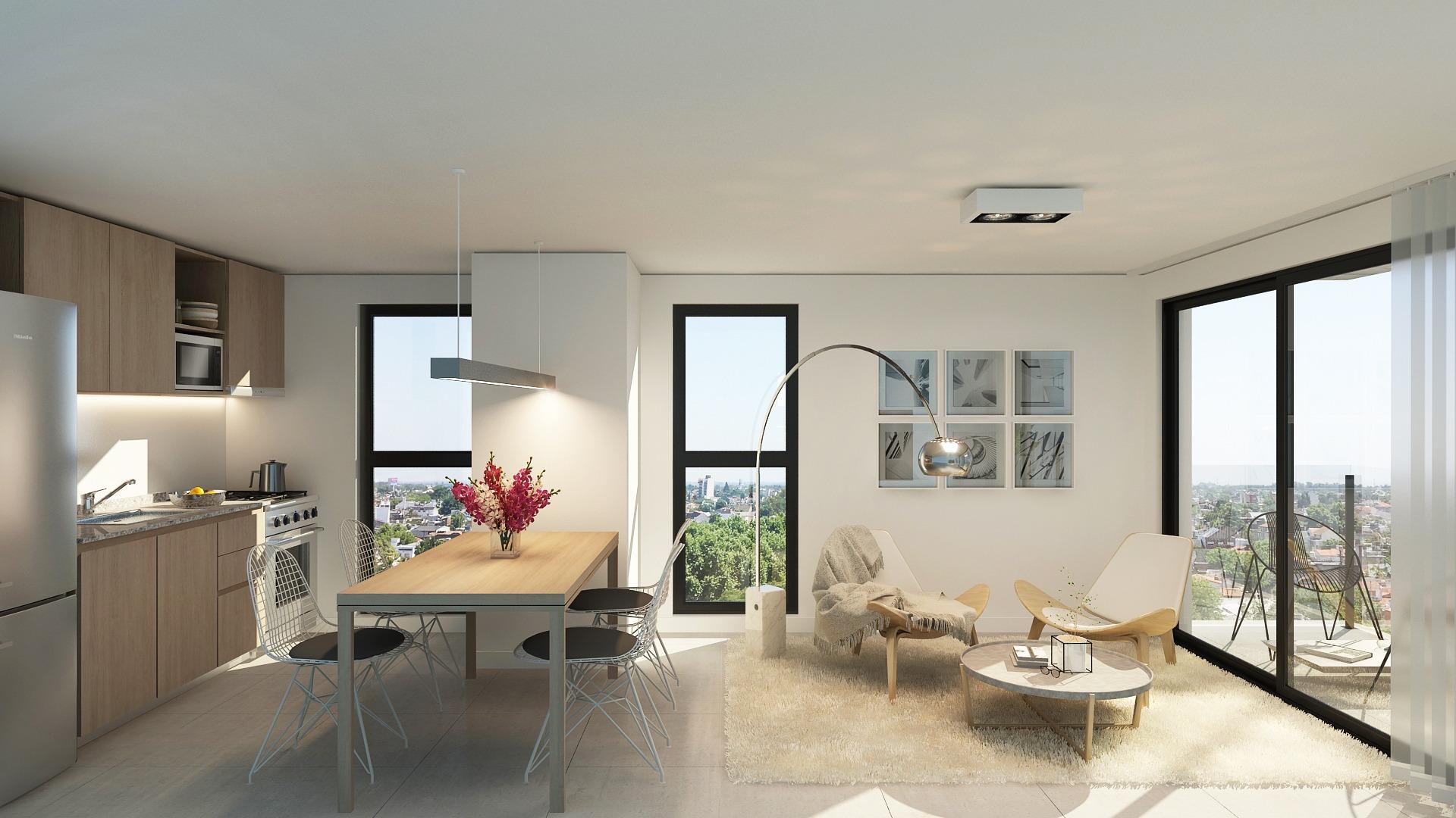 Departamento en Venta con 1 cocheras