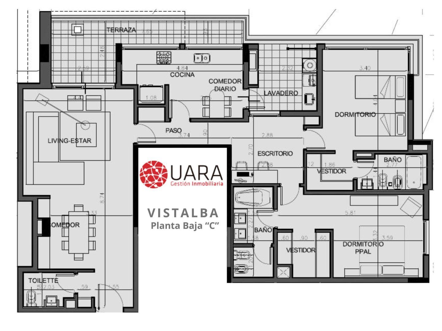 COMPLEJO CERRADO DE CATEGORIA CON VISTA AL KEMPES