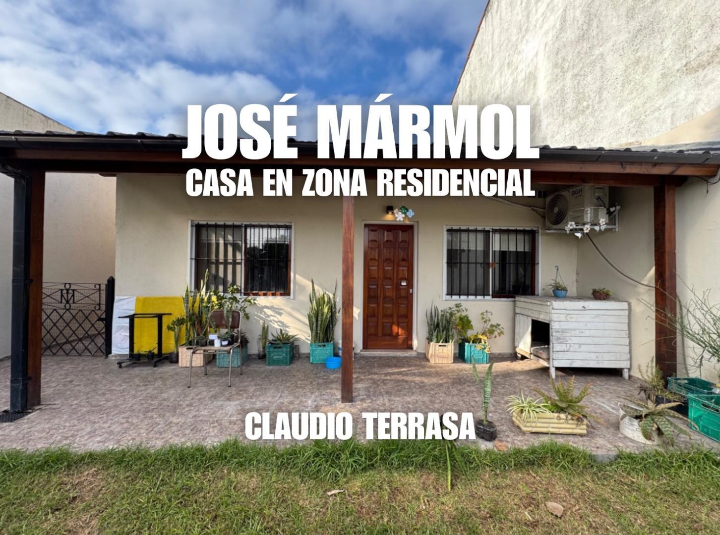 CASA EN VENTA EN JOSÉ MÁRMOL