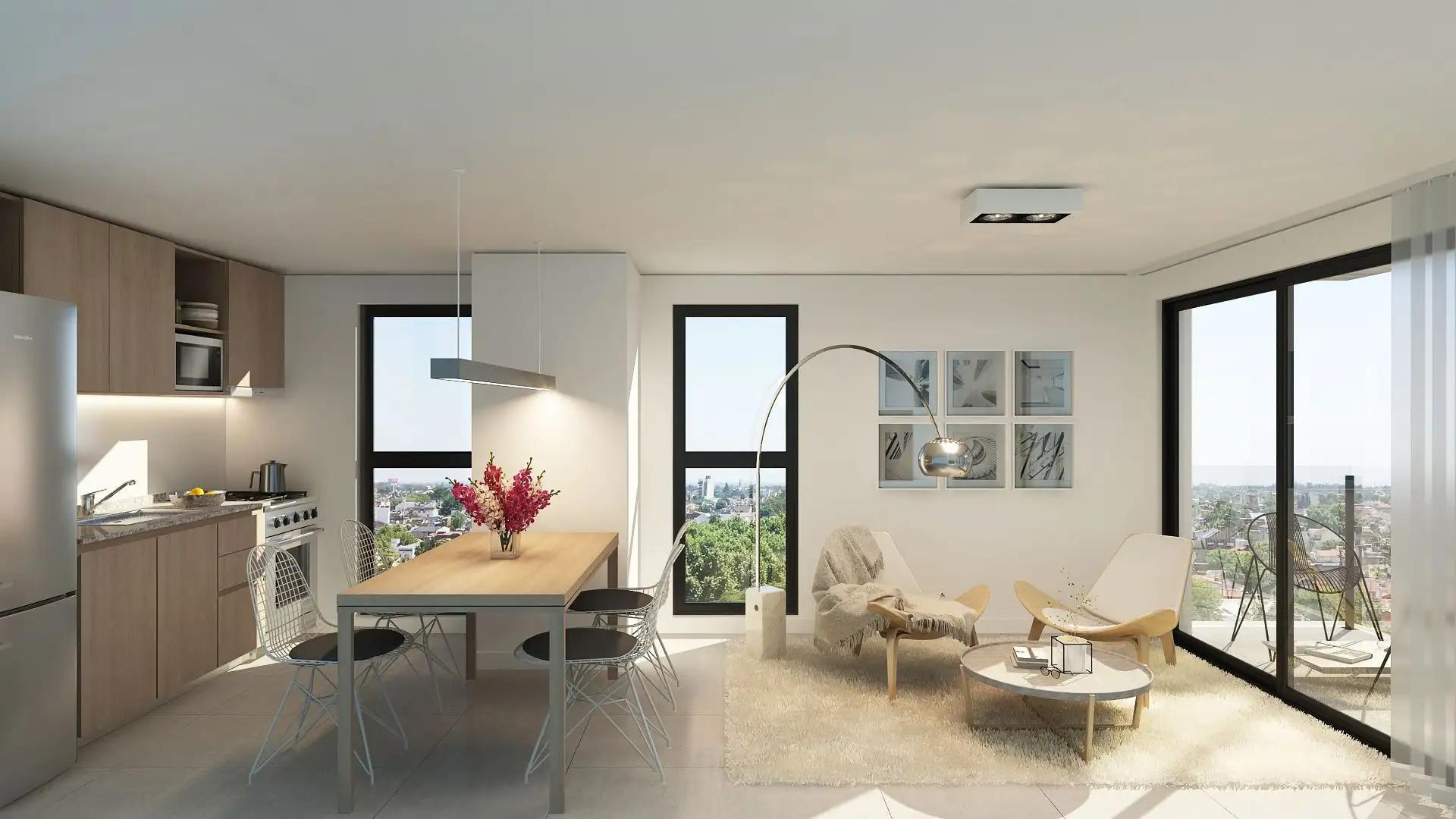 Departamento 2 ambientes con 1 baño