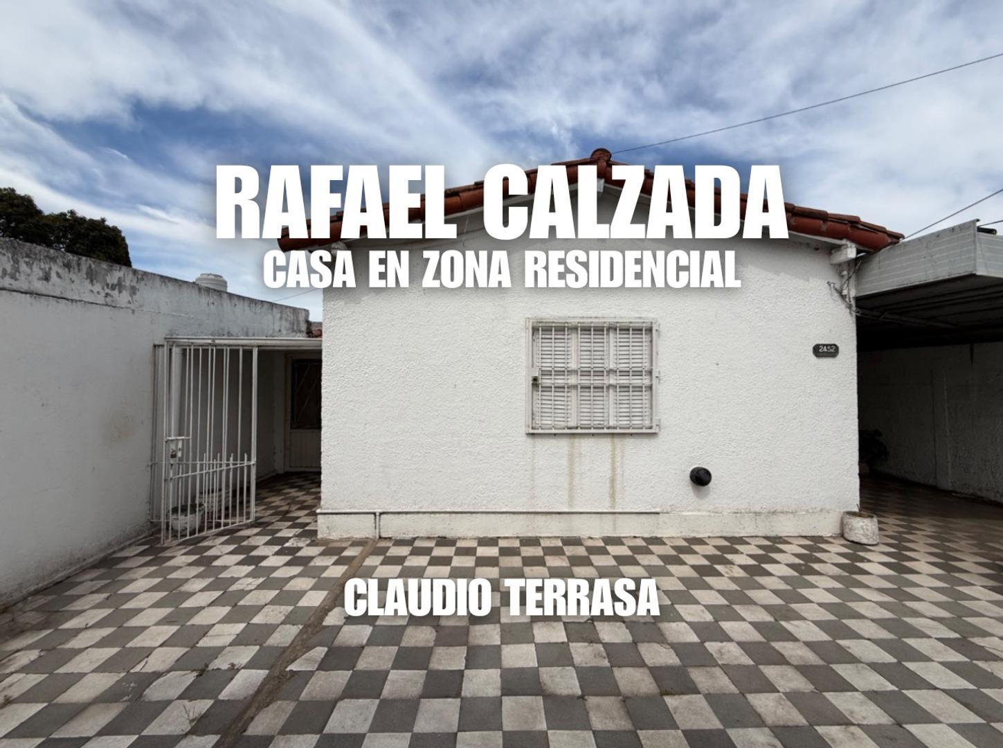 CHALET EN VENTA EN RAFAEL CALZADA