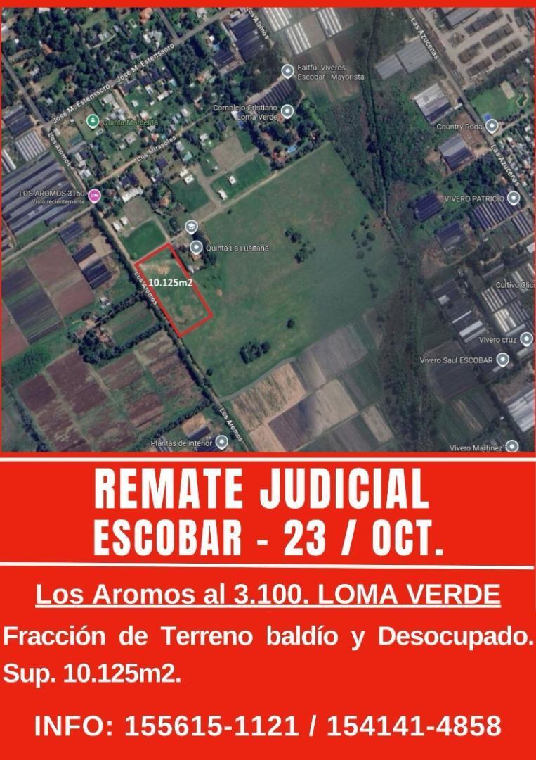 REMATE JUDICIAL - FRACCION 1 HECTAREA EN LOMA VERDE