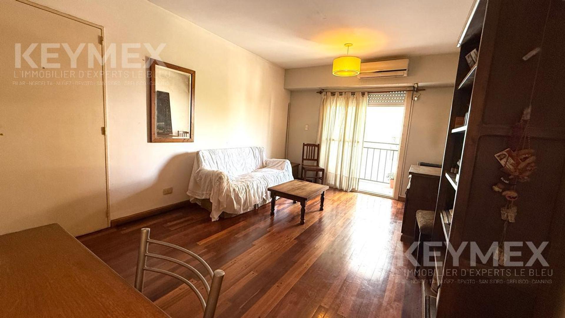 Departamento 2 ambientes con 1 baño