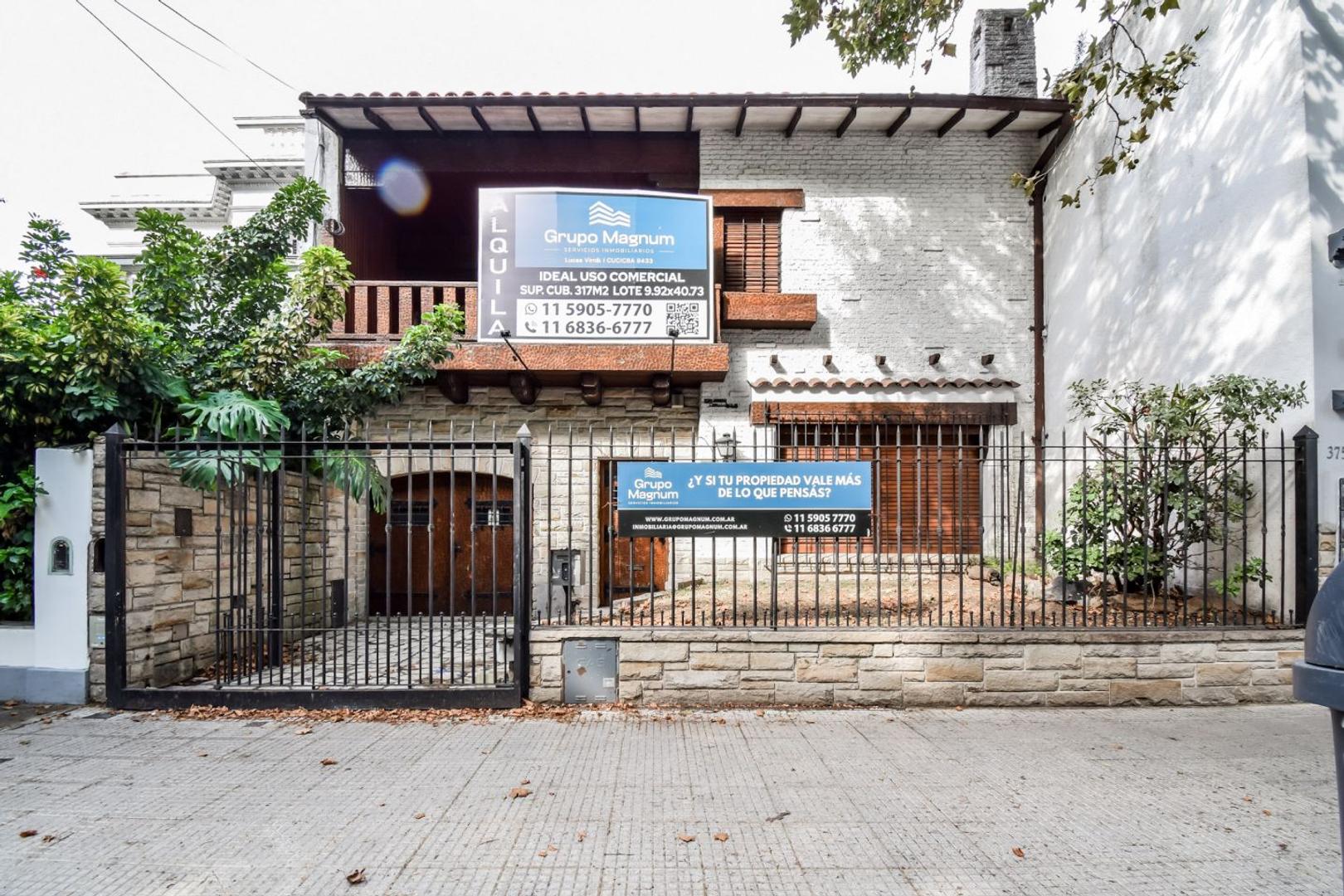 Alquiler Casa Lote Propio en Villa Devoto - Plaza Arenales