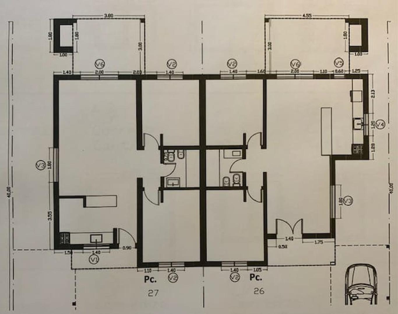 Departamento en Venta con 1 cocheras
