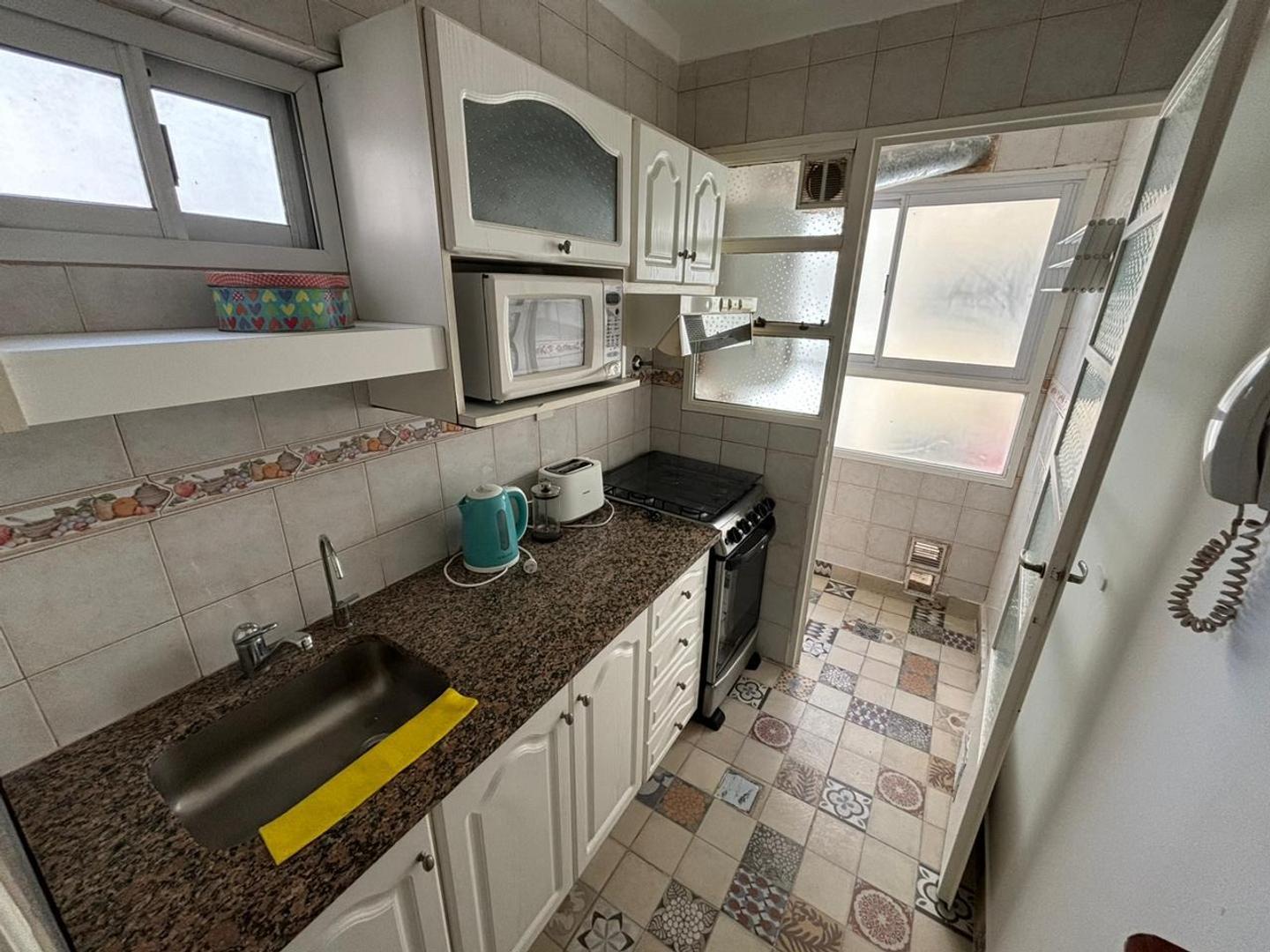 Departamento 2 ambientes con 1 baño