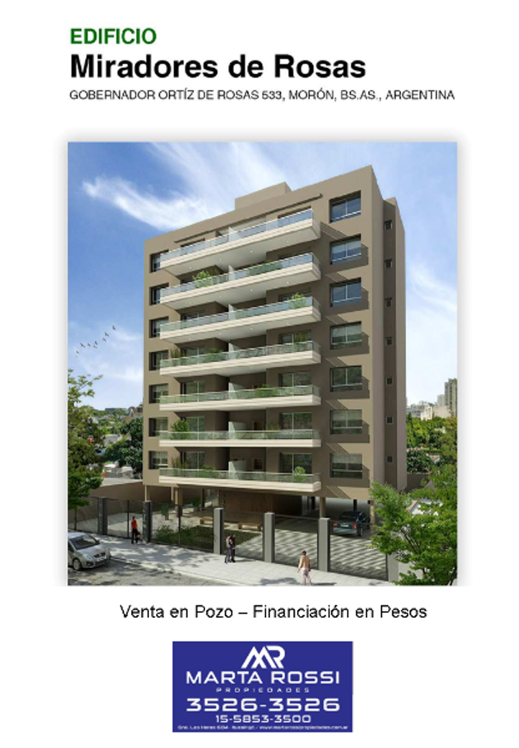 DEPARTAMENTO VENTA MORON