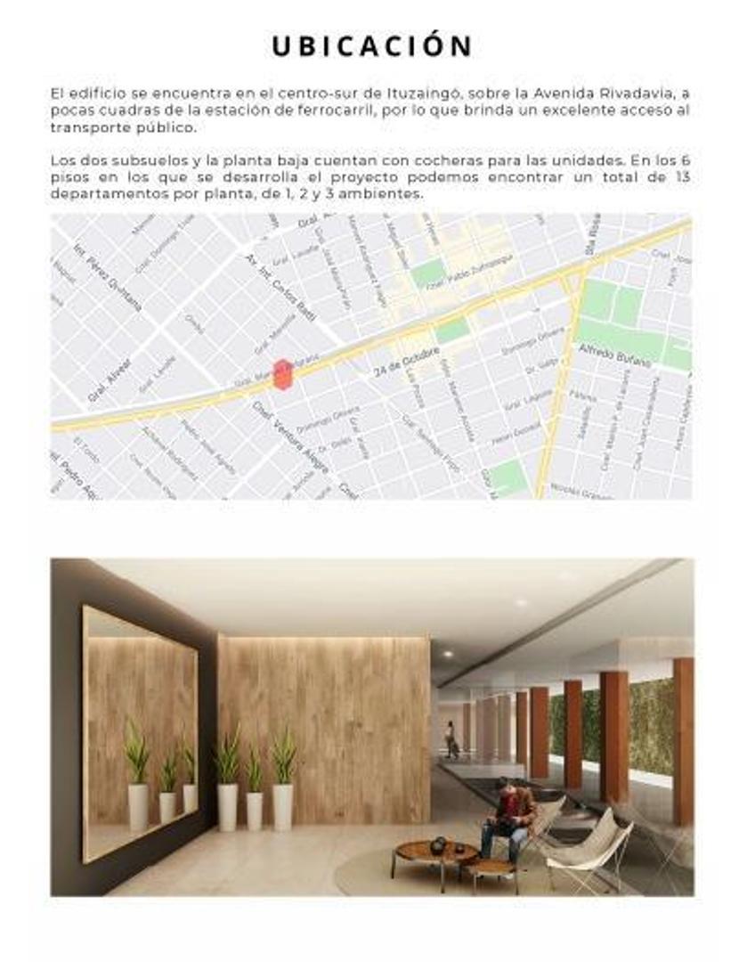 Departamento en Venta de Monoambiente