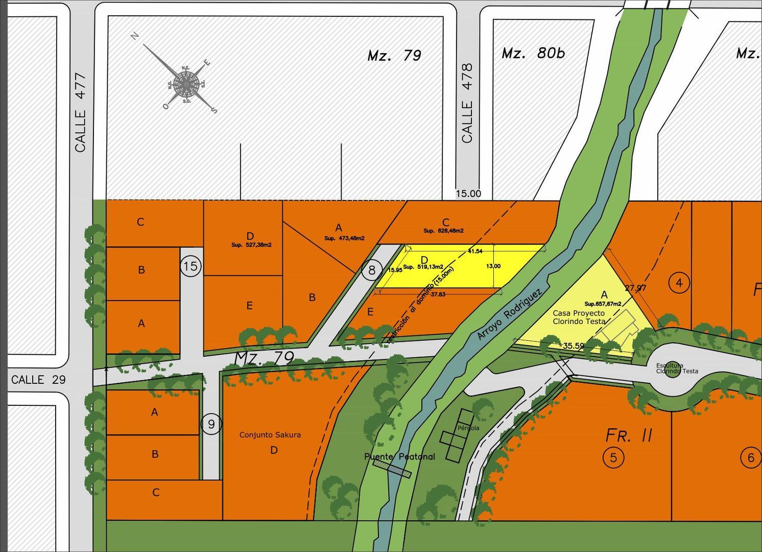 Terreno en Venta en City Bell, USD 61.900