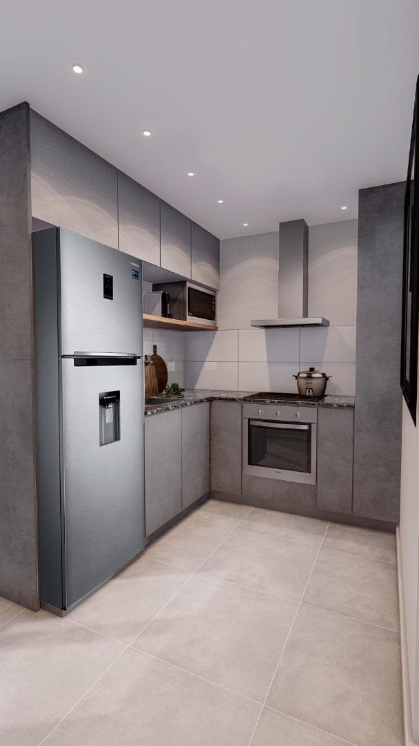 Departamento 2 ambientes con 1 baño