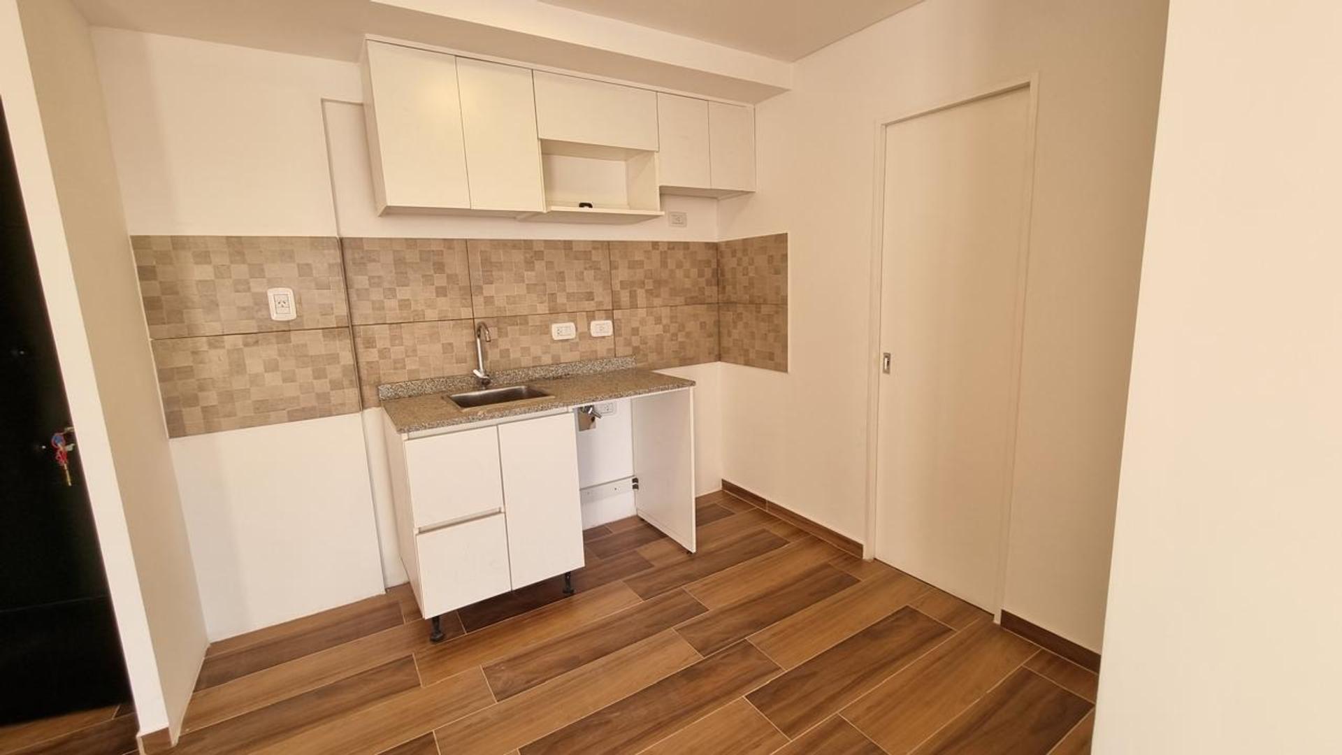 Departamento 2 ambientes con 1 baño