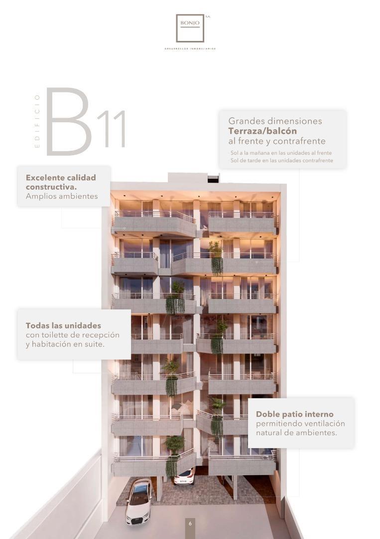 Departamento 3 ambientes con 3 baños