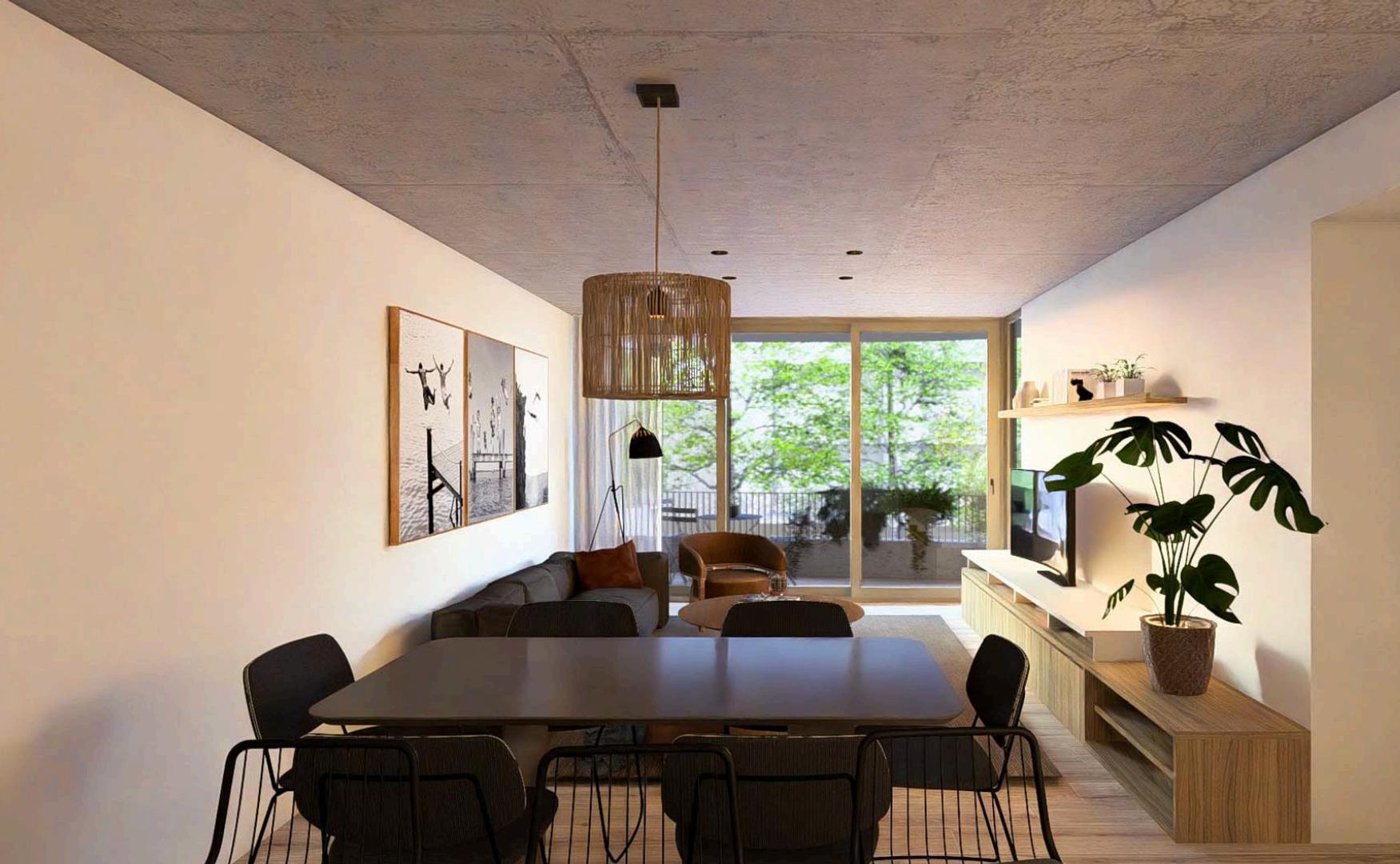 Departamento 3 ambientes con 2 baños