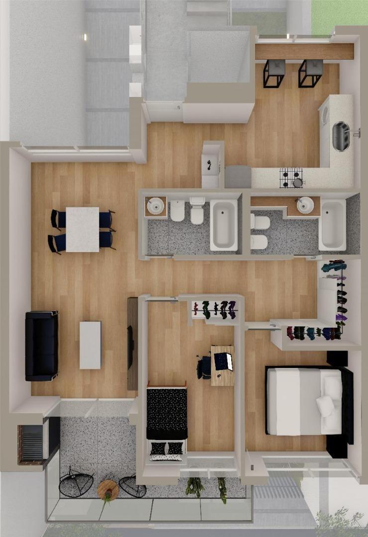 Departamento en el emprendimiento Rivadavia, da vida