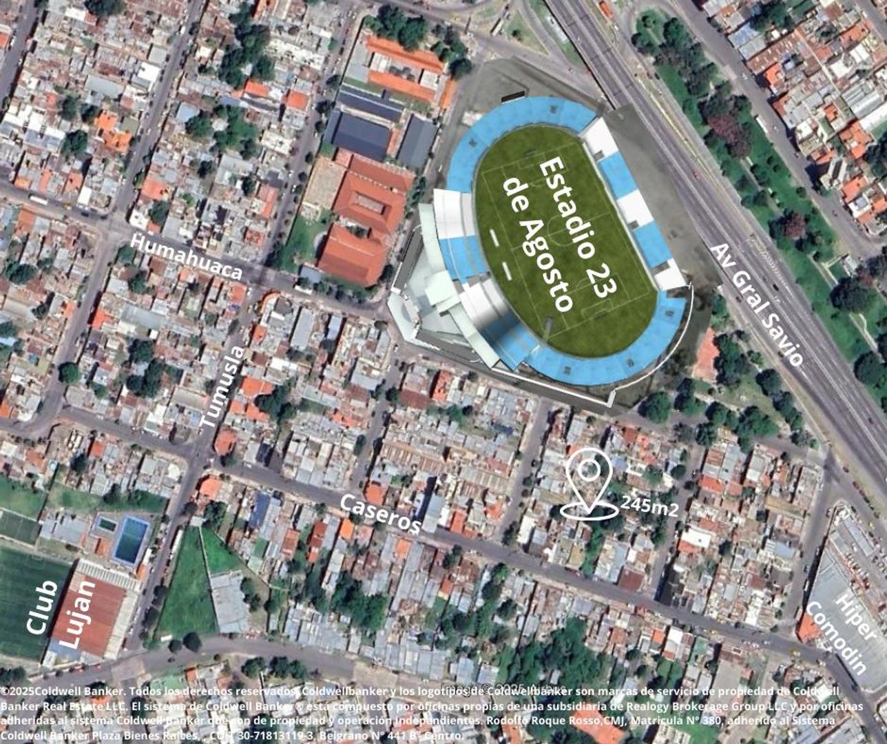 Terreno en Venta 8  mts Frente