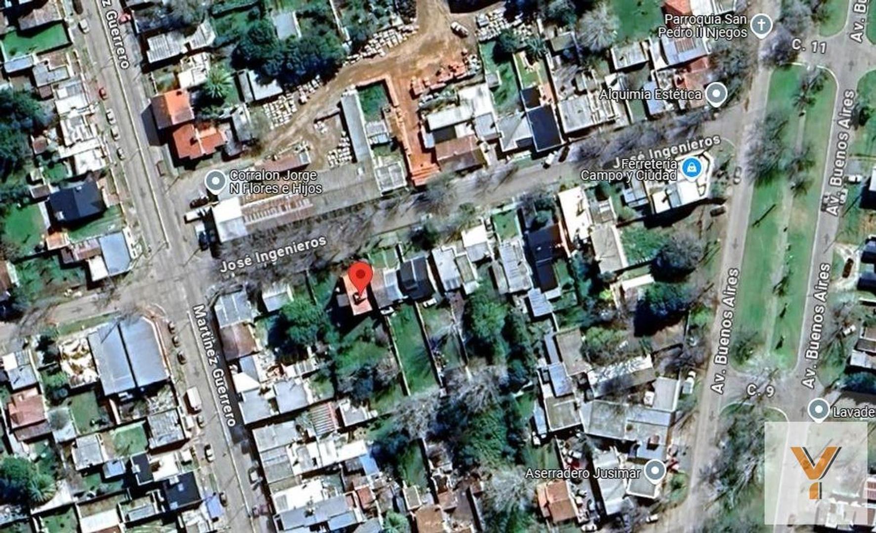 José Ingenieros e/ Martínez Guerrero y Avenida Buenos Aires