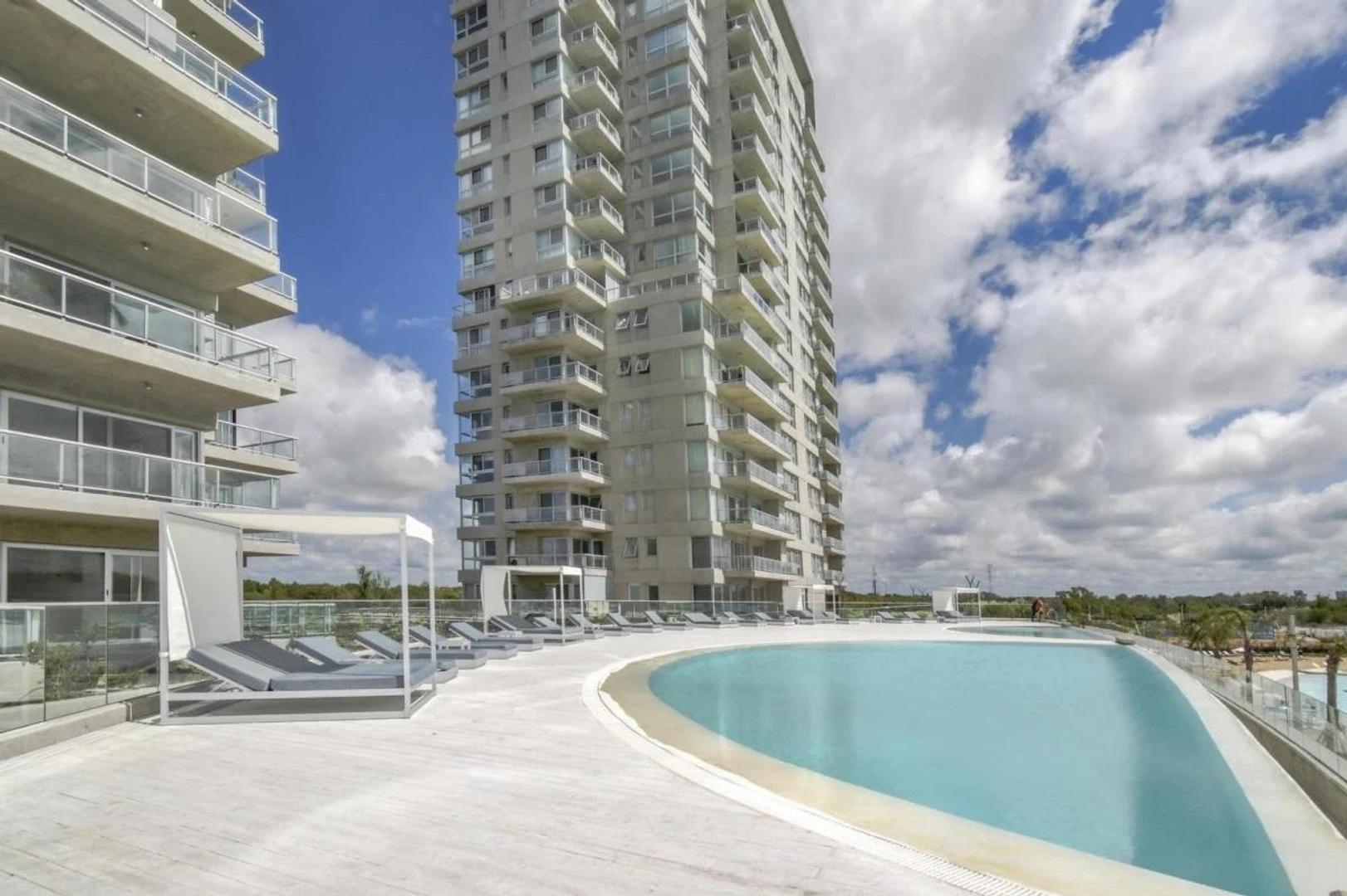 Departamento 3 ambientes cochera Remeros Beach