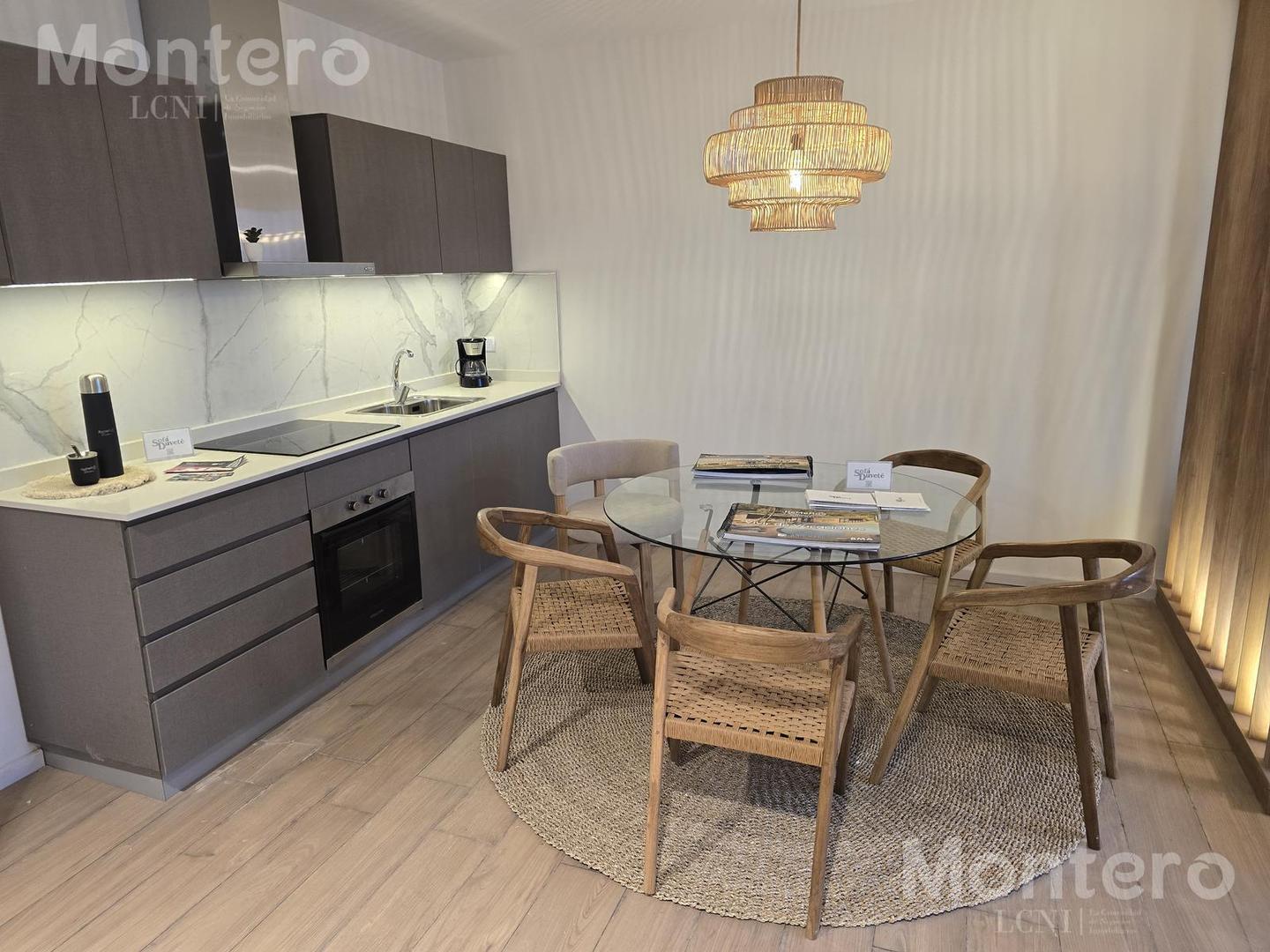 Departamento 2 ambientes con 1 baño