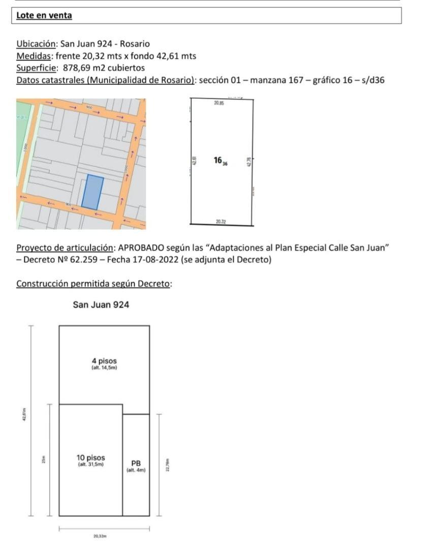 IMPORTANTE terreno céntrico