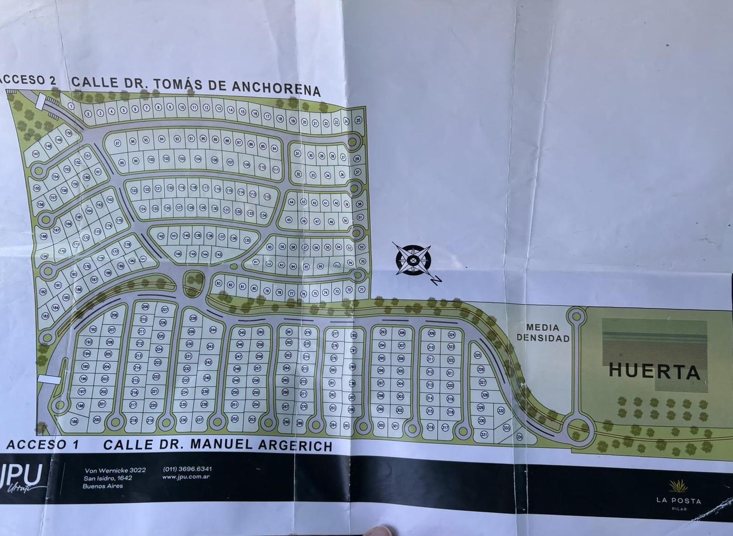 Terreno en Venta en La Posta, USD 60.000