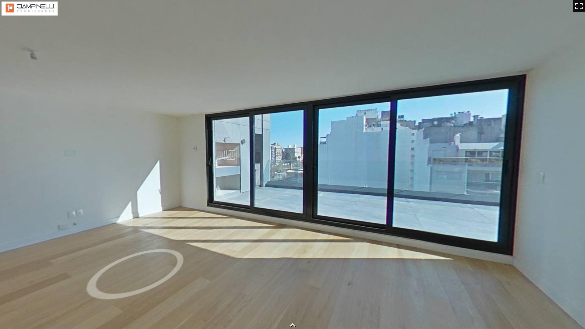 Apto 3 Dorm, 3 baños, Terraza, Amenities 160m cub