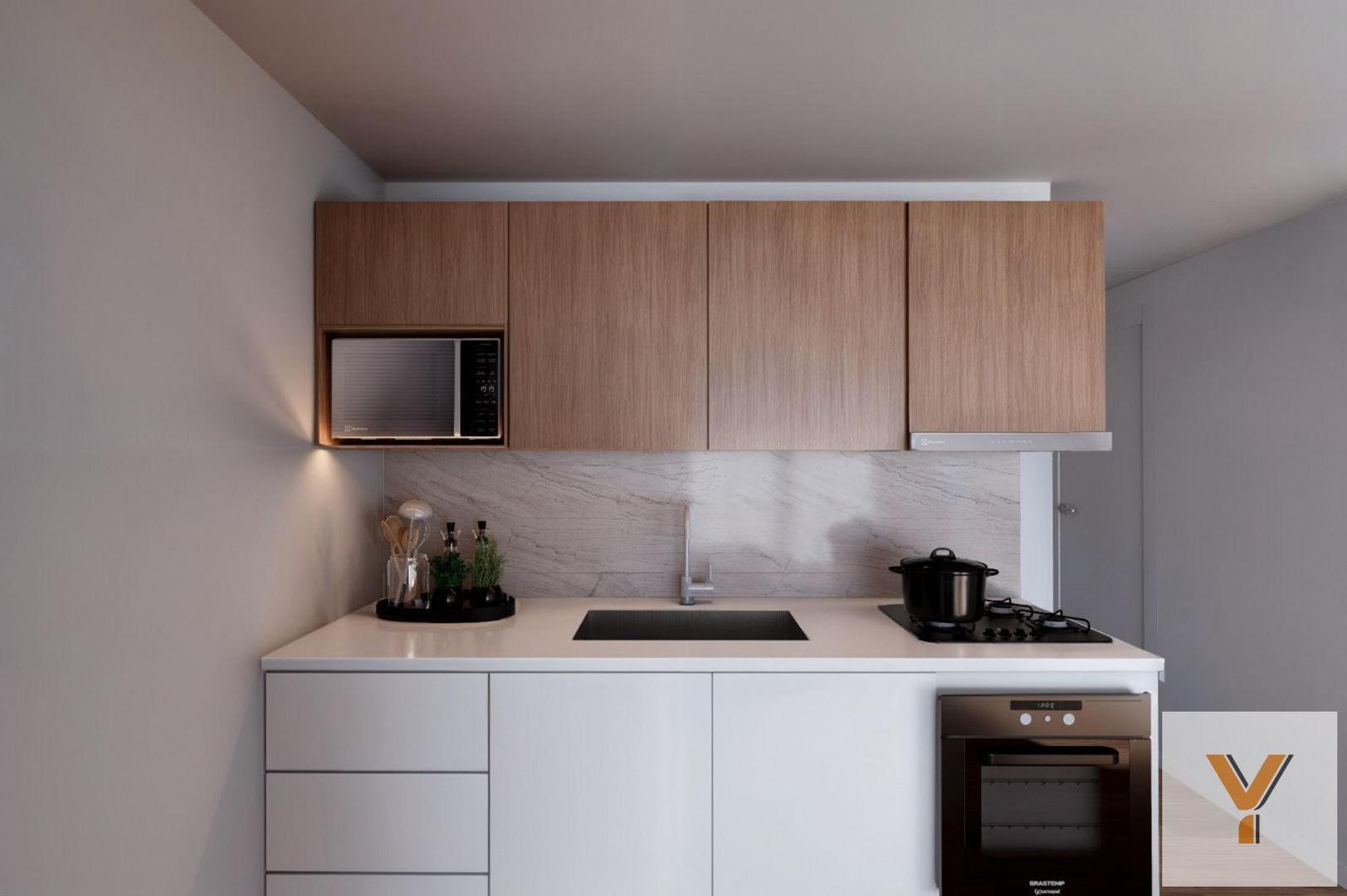 Departamento Monoambiente con 1 baño