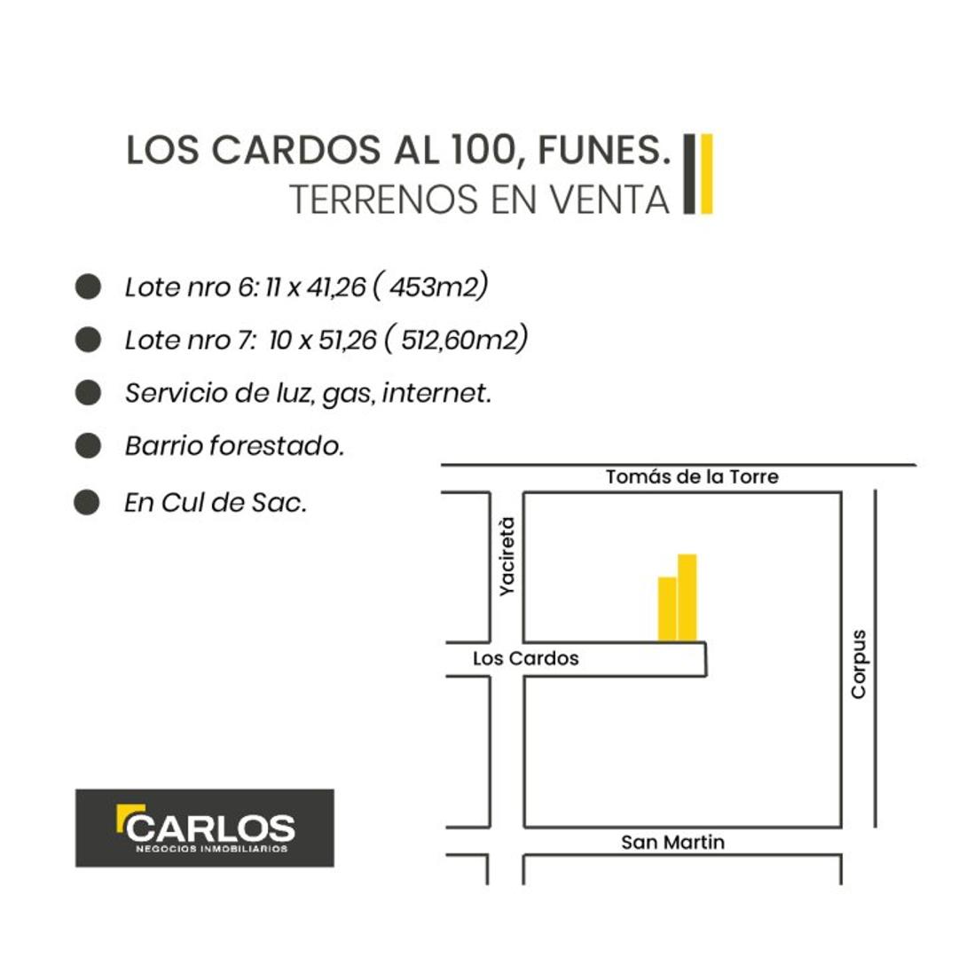 Terreno en Venta en Funes, USD 60.000
