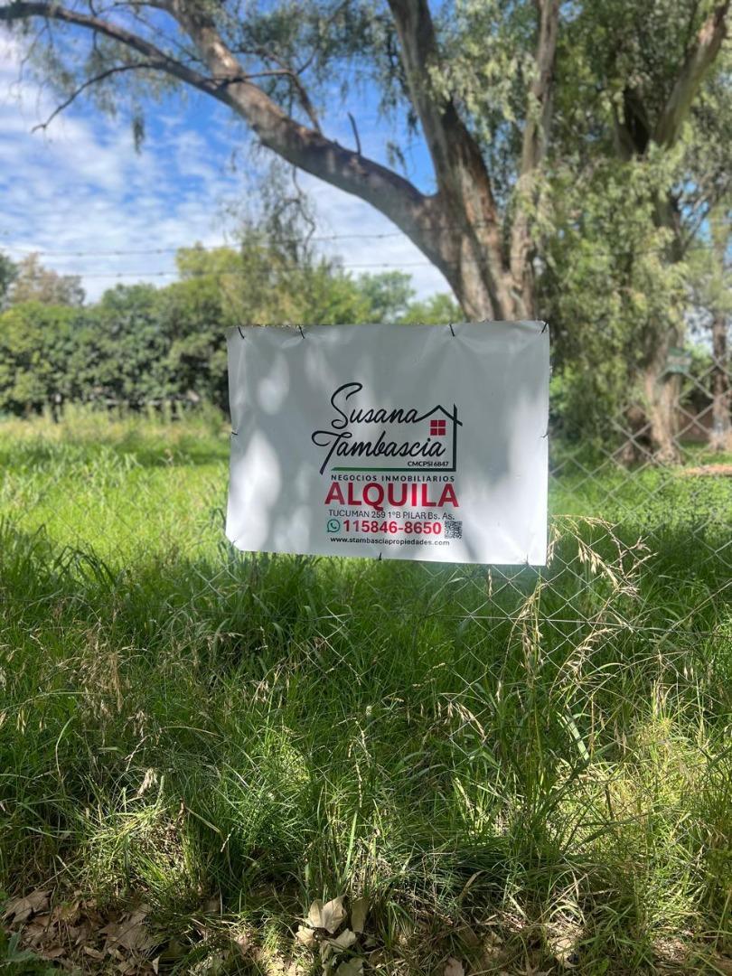 LOTE EN ALQUILER, PILAR