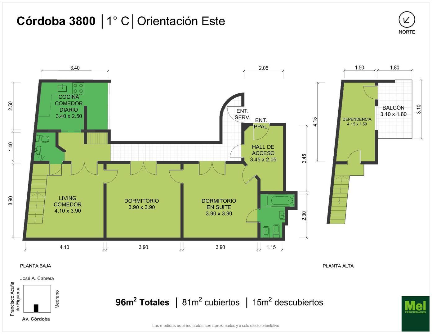 Depto Tipo Casa en Venta de 3 dormitorios
