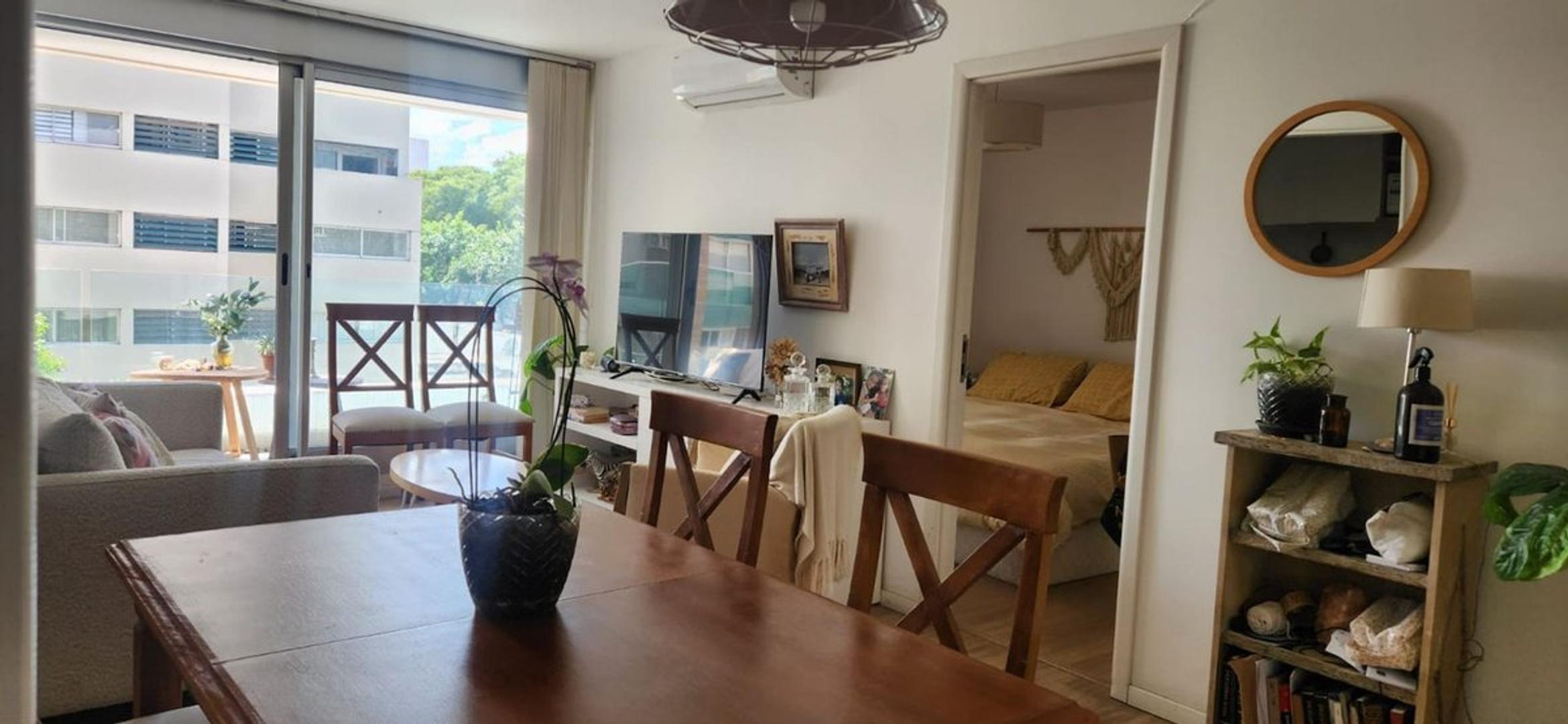 ALQUILO APTO POCITOS 1 DORMITORIO 2BAÑOS AMUEBLADO