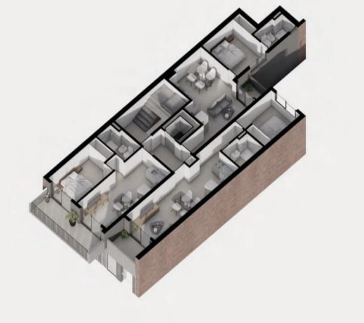 Departamento en Venta de 1 dormitorio