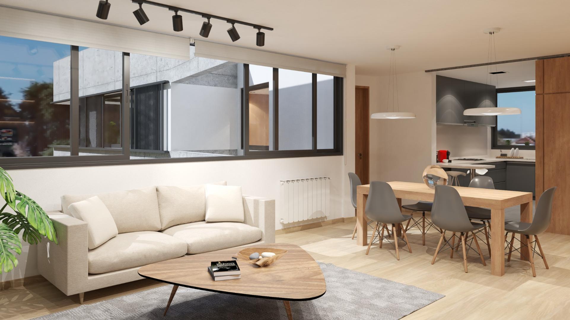 Emprendimiento en Tejas del Sur 1 de 2 Dormitorios