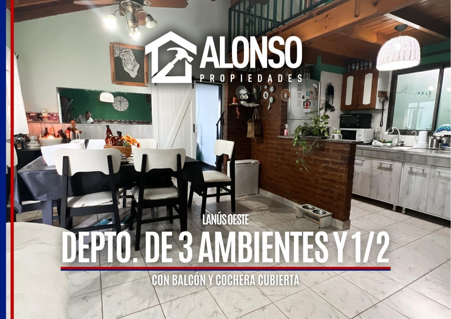 DEPARTAMENTO de 3 AMBIENTES con BALCÓN en VENTA en LANÚS