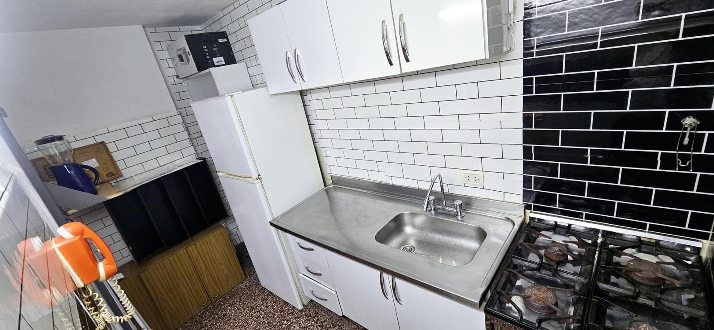 Departamento 2 ambientes con 1 baño