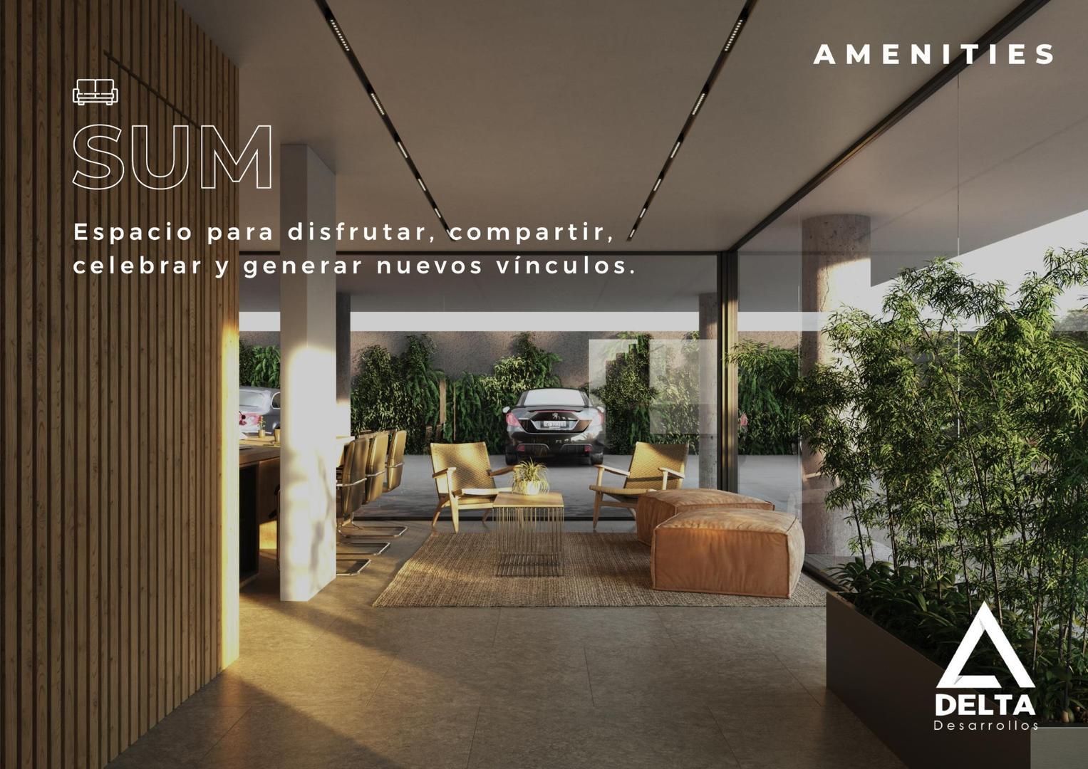 Departamento en Venta con 1 cochera