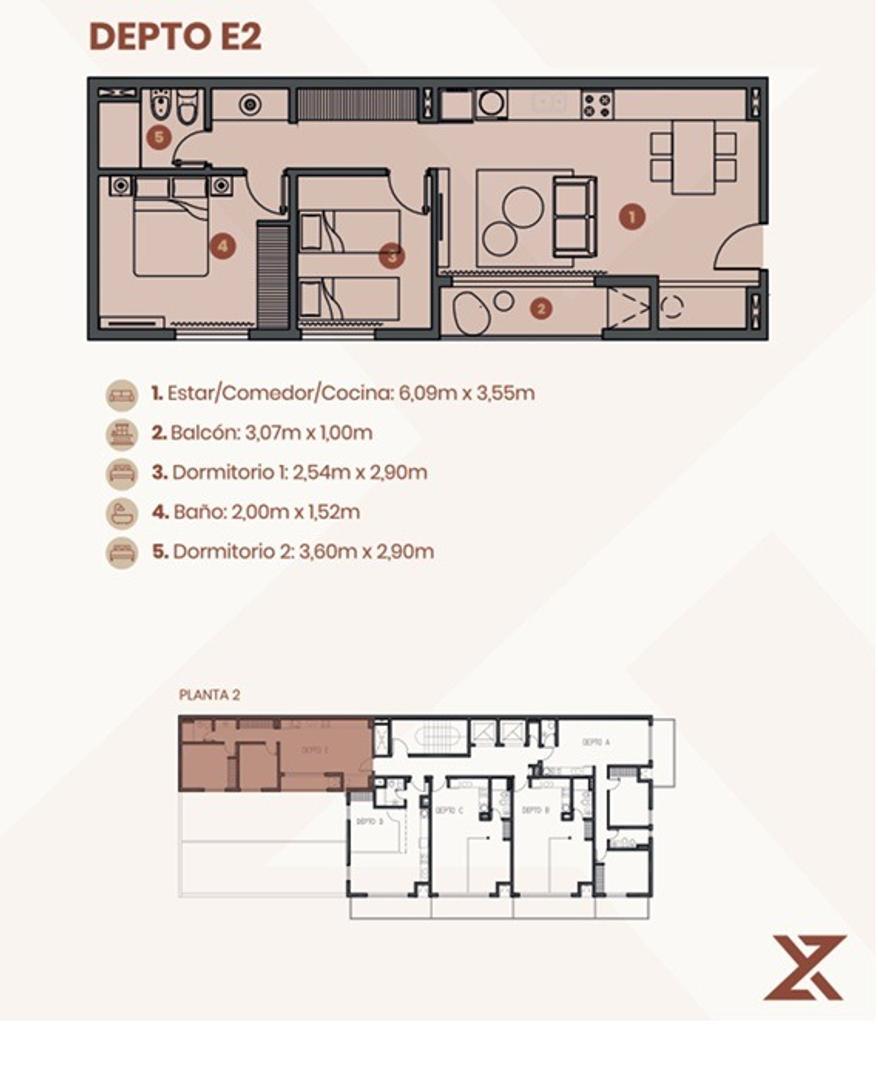Departamento en Venta en General Paz, USD 125.000