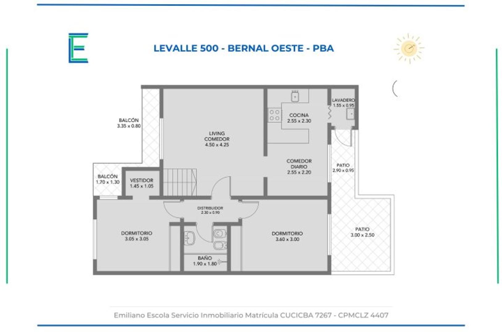 Depto Tipo Casa en Venta en Bernal Oeste, USD 84.000