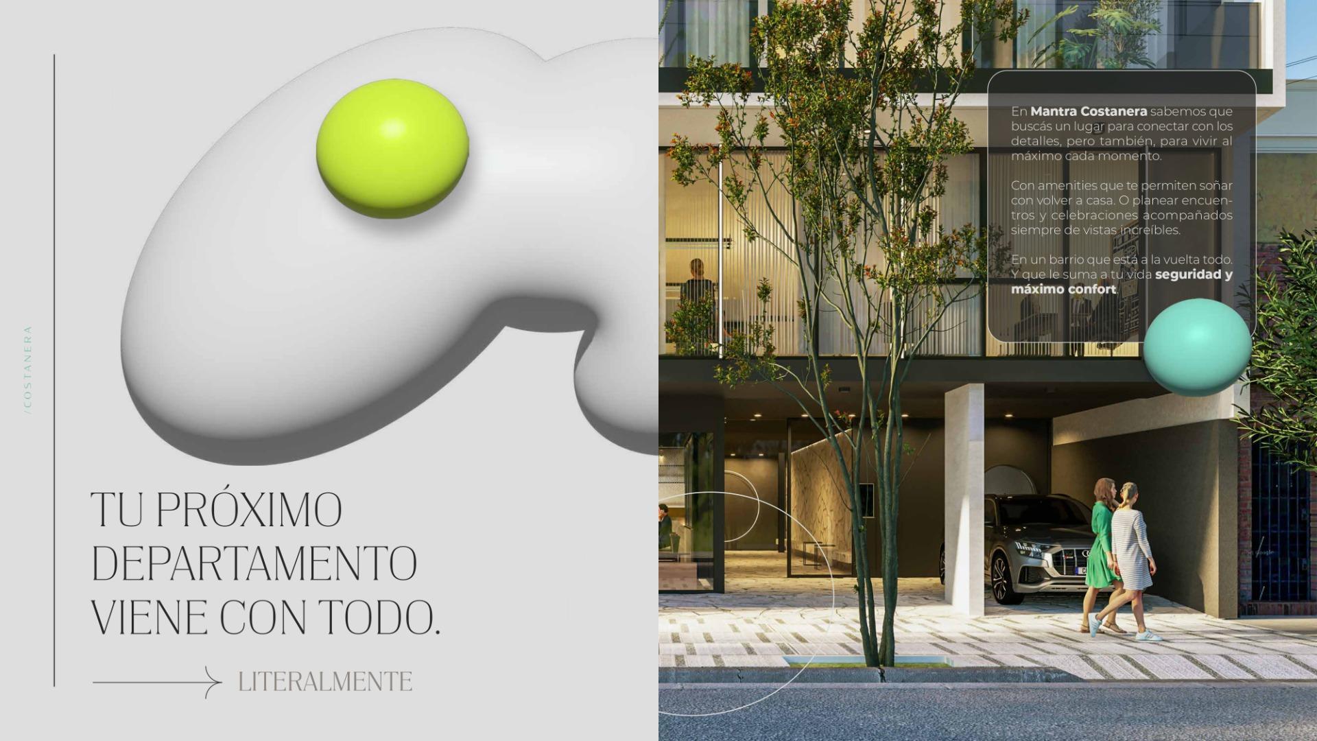 Departamento 3 ambientes con 3 baños