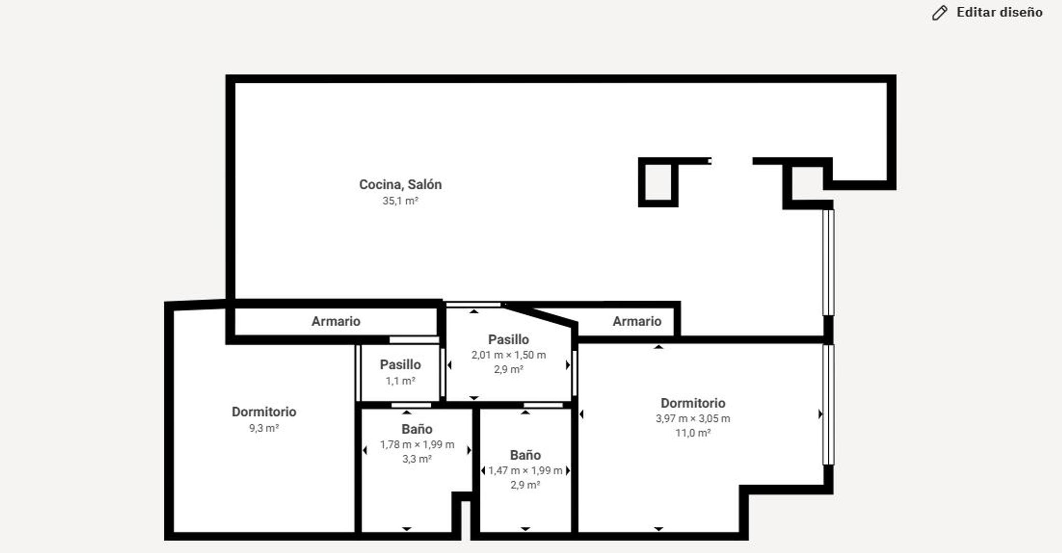 Departamento en Venta en Florida, USD 350.000