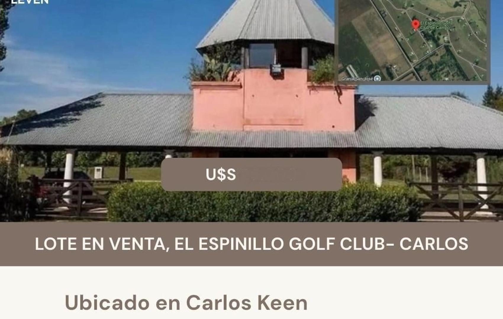Excelente Lote en , Lujan, El Espinillo Golf. Buenos Aires