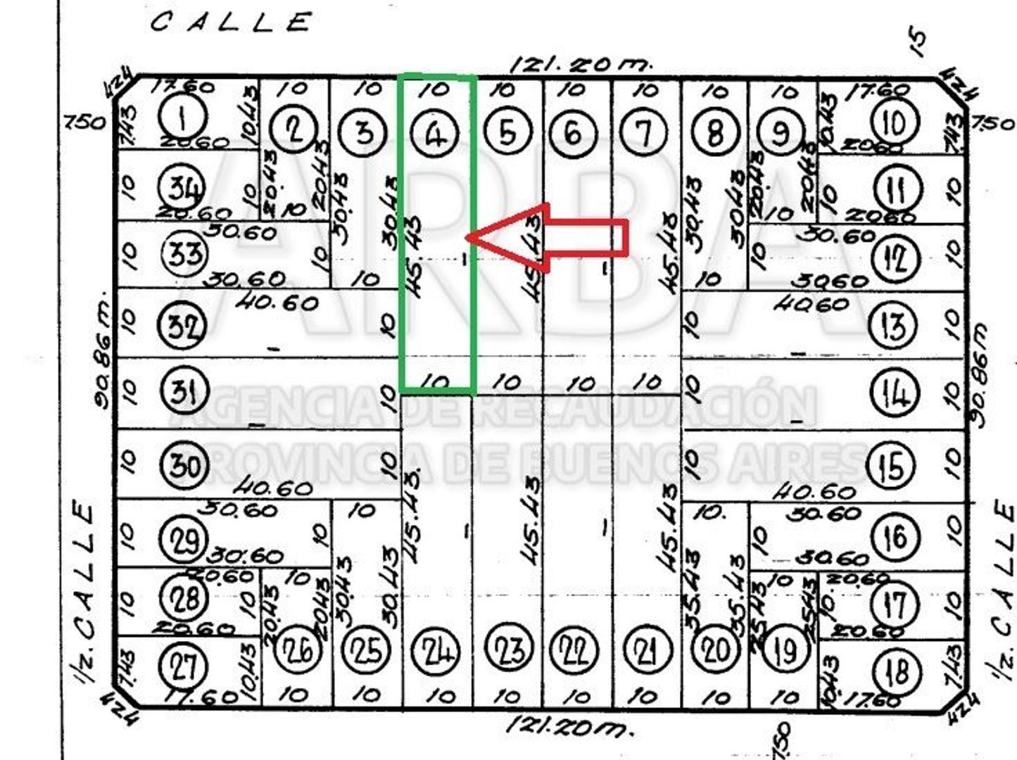 Terreno en Venta en Francisco Alvarez, USD 35.000