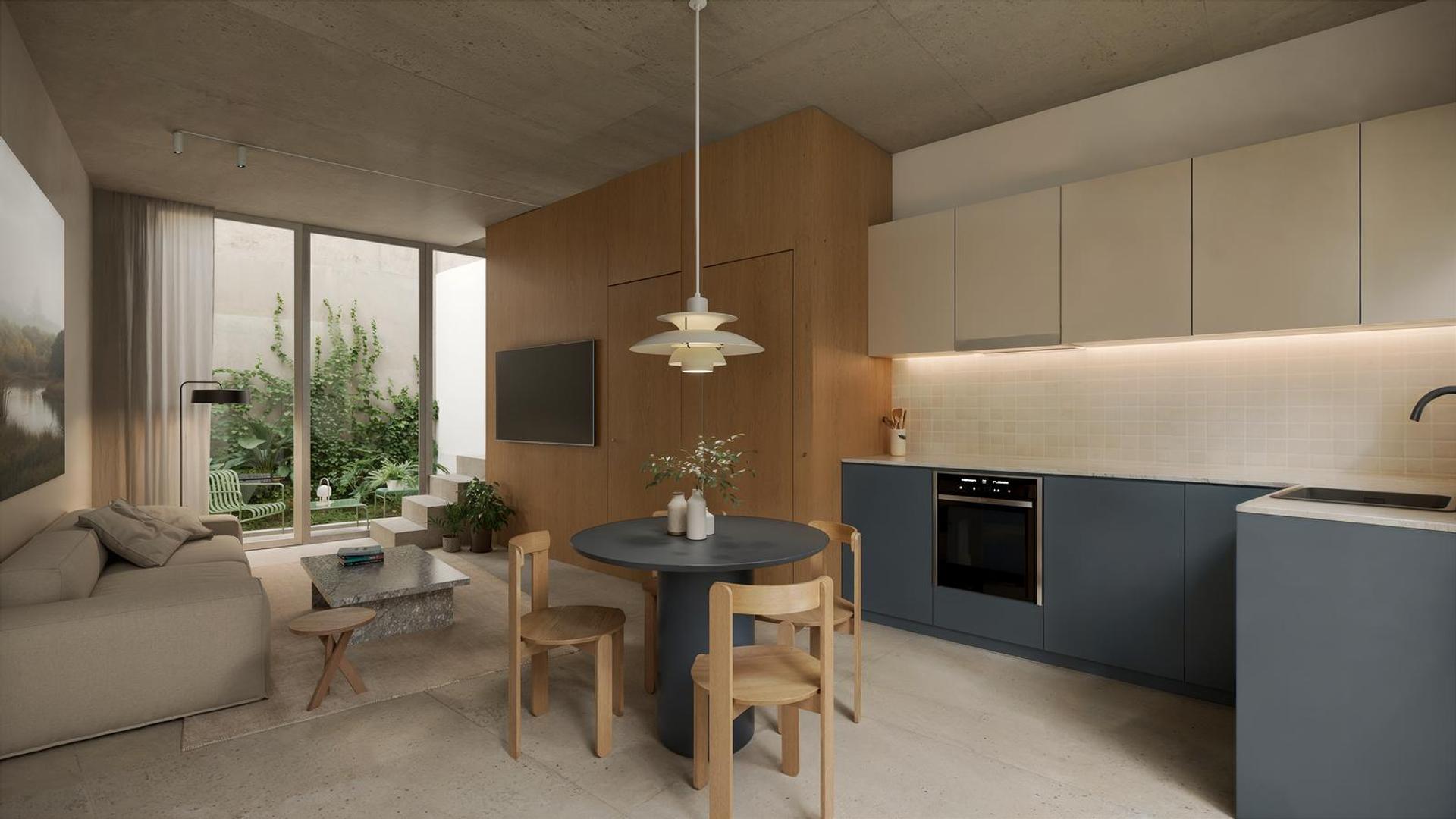 Casa DÚPLEX de 2 Dormitorios con patio en Barrio Pichincha