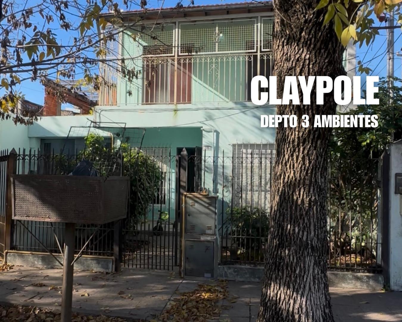 DEPARTAMENTO TRES AMBIENTES EN VENTA EN CLAYPOLE