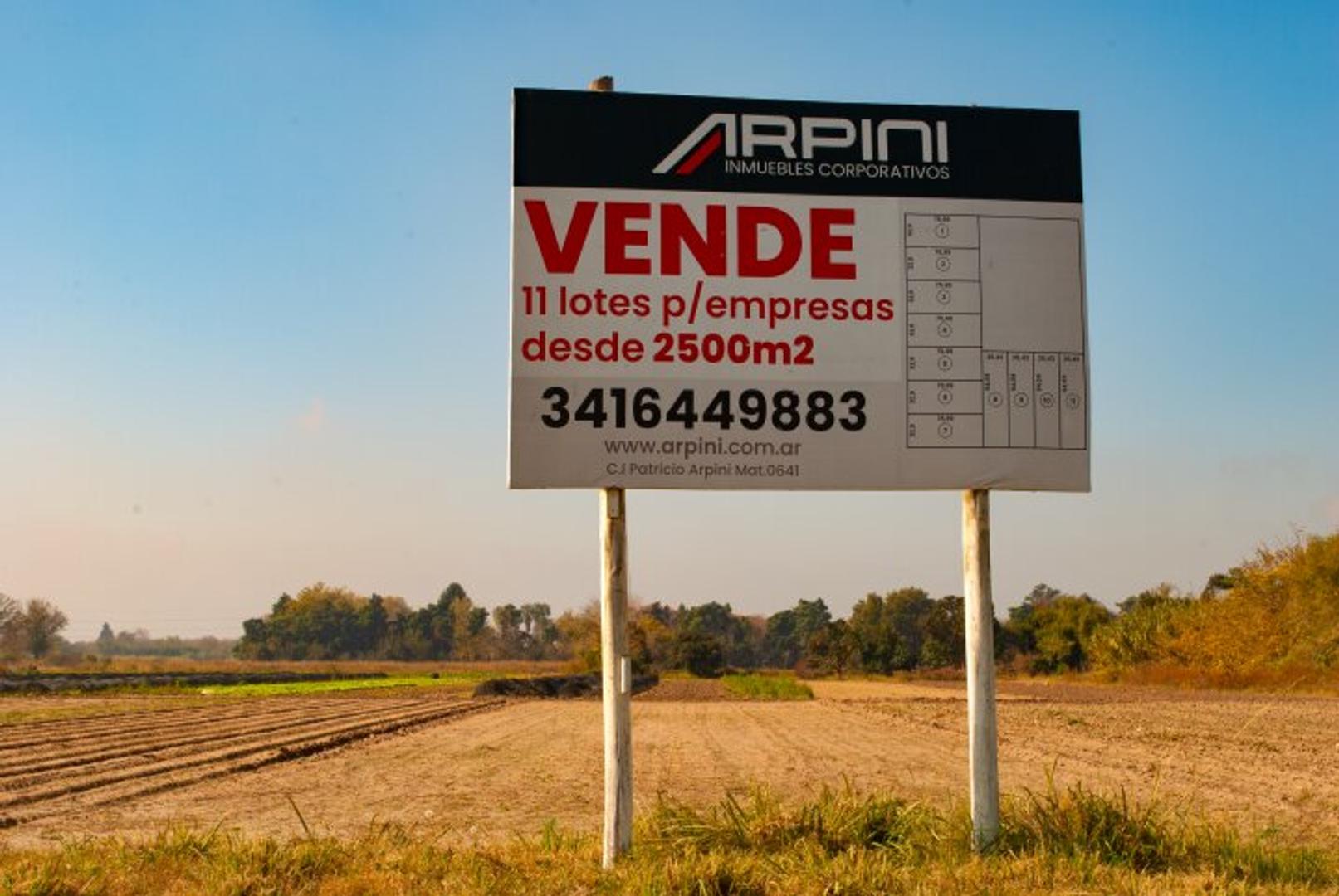Terreno en Venta en Granadero Baigorria, USD 82.500