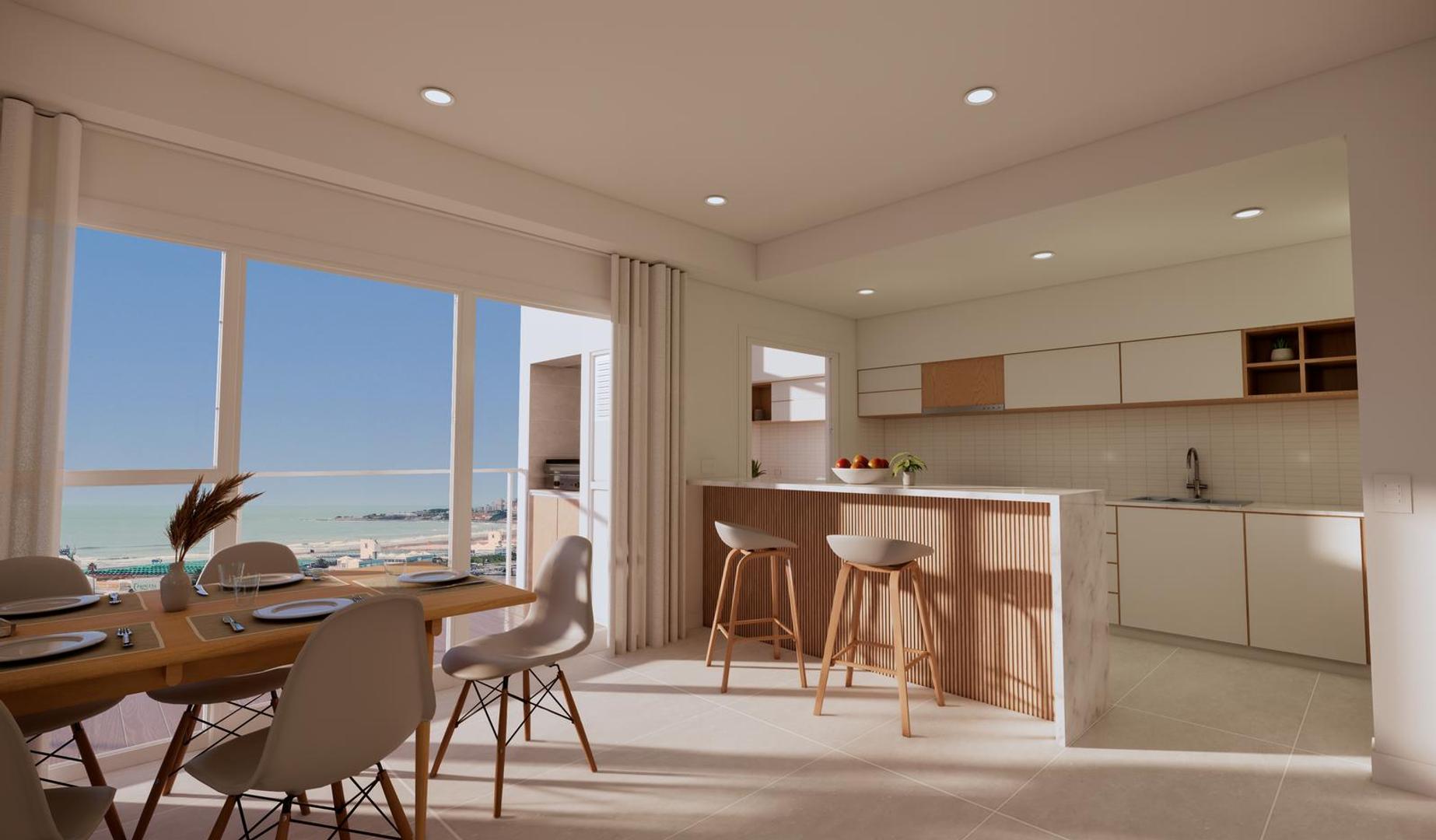 Departamento 2 Ambientes en Punta Mogotes | Mar del Plata